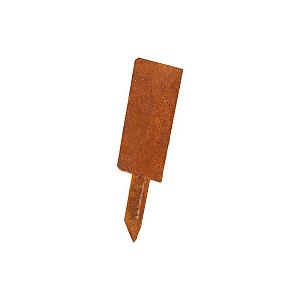 Koppelspies tbv 27,7 cm hoge cortenstalen kantopsluiting