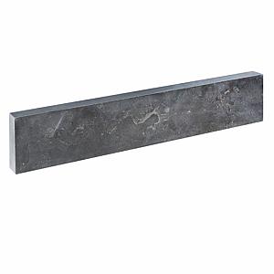 Hardsteen opsluitband met facet Asian Bluestone 6 x 20 x 100, blauw gezoet