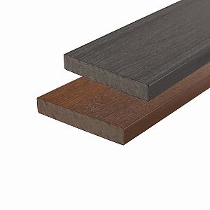 Kantplank 2,3x13,8x300cm, Composiet brown wood