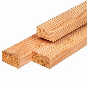 Gardenlux douglas regel fijnbezaagd 4,5x7x300cm onbehandeld