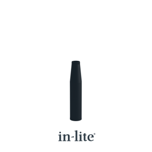 DISC TUBE LOW, Black 35 cm