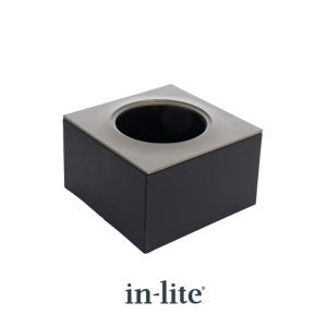BOX 1, Pearl Grey, montagebox voor  Ø 60 mm grondspots