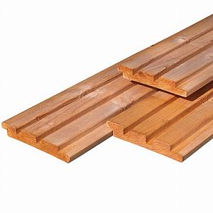 Plank 2,2x14x400 cm Red Class triple profiel