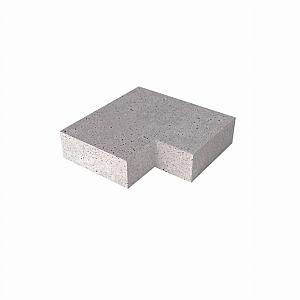 Oud Hollandse traptrede binnenhoek 60/60x37x15 cm Grijs