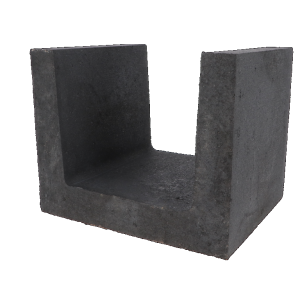 Uelement 40x50x40 Antraciet
