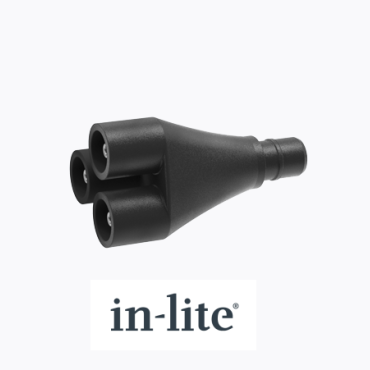 SPLITTER TRIPPLE, kabelsplitter voor 3 armaturen