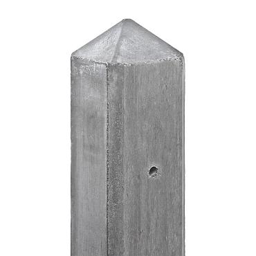 Betolux Beton-tussenpaal 180x10x10 cm ongecoat Grijs