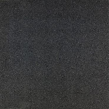 Rubbertegel 50x50x4,5 cm Zwart