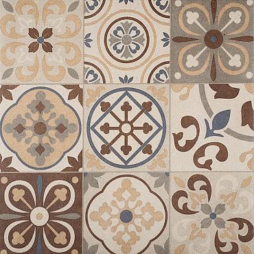 Designo Mosaic Terra 60x60x3 cm Terra