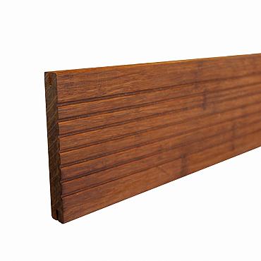 Vlonderplank 1,8x14x220 cm Bamboe lichtbruin