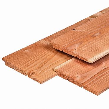 Zweeds rabat 1,1x2,7x17,2x400 cm (15,7 cm werkend) Douglas fijnbezaagd, onbehandeld