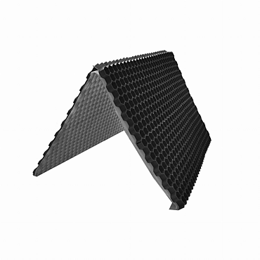 Grindplaat Gravel Fix  Duo (boekvouw) 117,8 X 151,8 x 3,2 zwart
