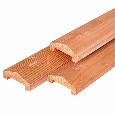 Afdekkap met sponning 180x8,5x3,6 cm Red Class