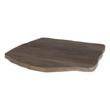 Staptegel Flex Stones Ø42x36x2 Holz Marrone