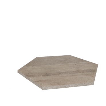 Staptegel Hexagons Ø60x52x2 Cappuccino
