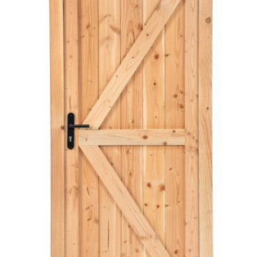 Douglas Deur incl. kozijn Enkele klampdeur B914x2021mm sponningmaat