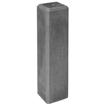 Betonpoer recht antraciet M16bus 15x15x60cm