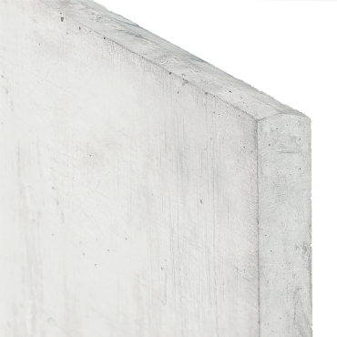 Betonplaat glad 3,5x24x184 cm Wit/grijs