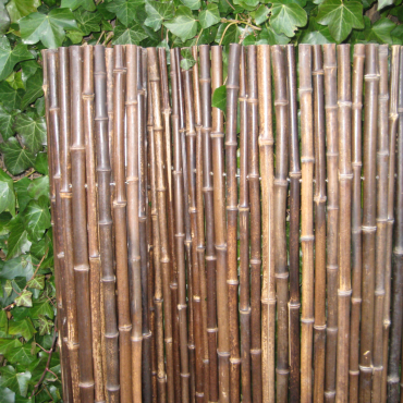 Bamboemat Black 180x180cm