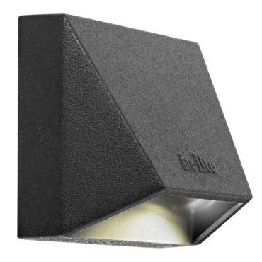 WEDGE MINI, 3,5x6x5 cm 12V Dark Grey