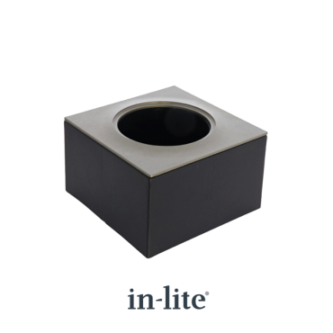 BOX 1, Pearl Grey, montagebox voor  Ø 60 mm grondspots