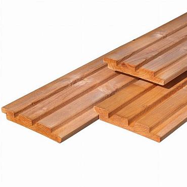Plank 2,2x14x400 cm Red Class triple profiel