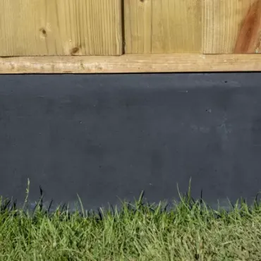 Betonplaat glad 3,5x24x184 cm ongecoat Antraciet t.b.v. Sleufpaal