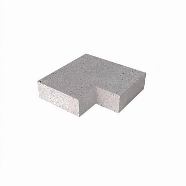 Oud Hollandse traptrede binnenhoek 60/60x37x15 cm Grijs
