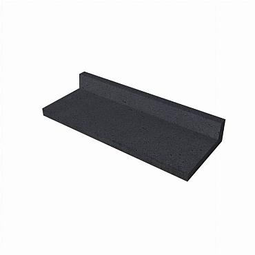 Oud Hollandse traptrede L-model 100x40x15 cm Carbon