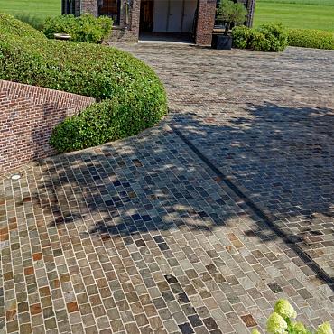 Top Drain met zwart gietijzer sleufrooster 100x13x8,5 cm