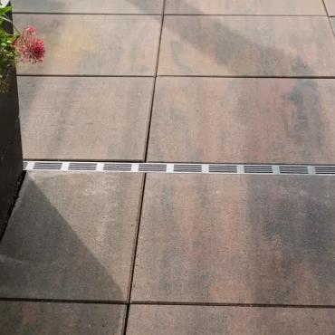 ACO Hexa Slim-line 100 cm Aluminium