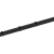 Hillfence h.paal+aansluitingset afdekkap 6x6x160cm zwart