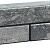 Decor Block 40x10x10 cm Grijs/zwart