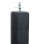 Betonpoer met verstelbare steun 18x18x50 cm Antraciet, draadeind M20