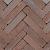 Hollandse Streken waalformaat Zeeuws 5x20x6 cm Paars getrommeld