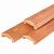 Afdekkap met sponning 180x8,5x3,6 cm Red Class