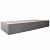 Traptrede Massief 100x40x18 cm Grijs