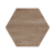 Staptegel Hexagons Ø60x52x2 Foresta Chairo