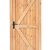 Douglas Deur incl. kozijn Enkele klampdeur B914x2021mm sponningmaat
