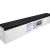Hydroblob set, slimline rooster grafiet en D45 unit, 120x20x30 cm