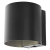 HALO Down Wall 12V Black Ø10x11,5x10 cm