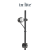 MINI SCOPE DUO 12V Ø 47 mm, H 80 cm
