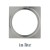 PLATE 1 RVS, voor o.a. Luna & Big Flux
