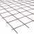 Bouwstaalmat 2x3m 0,4x15x15 Roest
