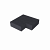 Oud Hollandse traptrede binnenhoek 60/60x37x15 cm Carbon