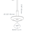 SWAY PENDANT 12V Black