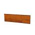 Kantopsluiting Flex 300x27,7x0,2 cm Cortenstaal