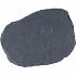 Staptegel Flagstone Ø 50 x 4 cm Antraciet