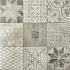 Designo Mosaic Grey 60x60x3 cm Grijs