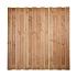 Tuinscherm Felt 17-planks 180x180 cm Douglas